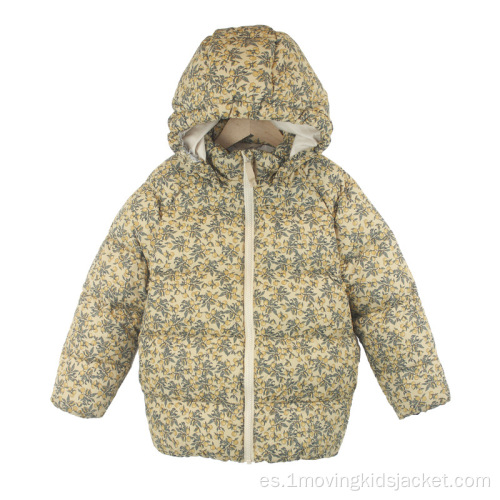 Chaqueta de plumón infantil Moda de invierno